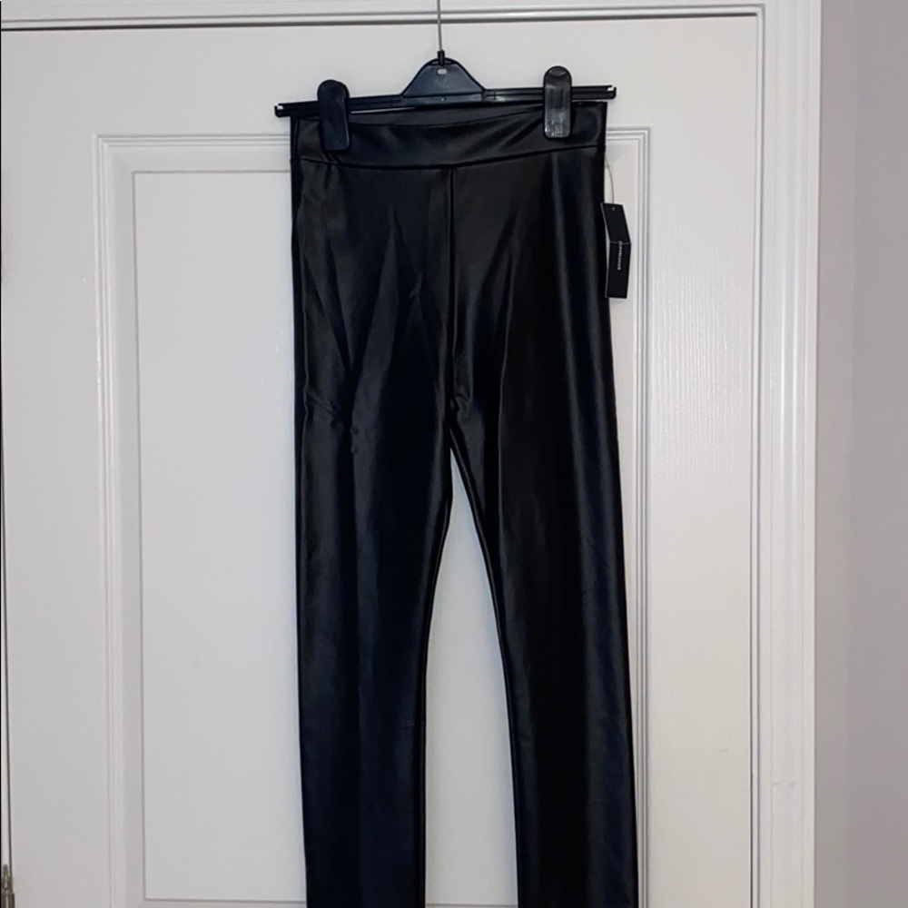 Lulu’s Black Leather Leggings BRAND NEW